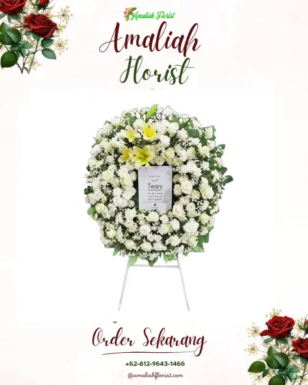 Krans Bunga Duka Sarangan